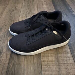 Allbirds Canvas Pacers Natural Black With Blizzard Soles Women’s 8